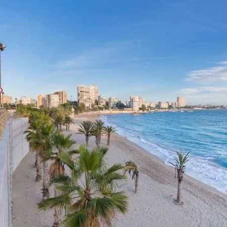 Playa Albufereta. Espectaculares Vistas Al Mar. Apartment อาลิกันเต ภายนอก รูปภาพ
