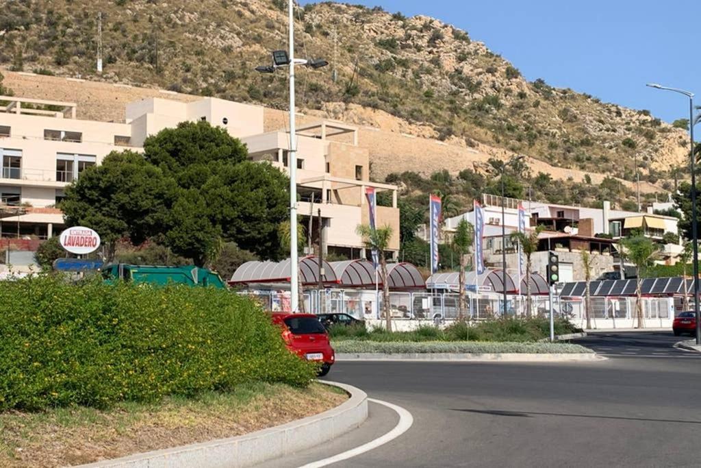 Playa Albufereta. Espectaculares Vistas Al Mar. Apartment อาลิกันเต ภายนอก รูปภาพ