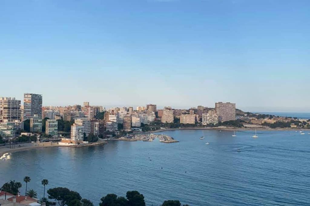 Playa Albufereta. Espectaculares Vistas Al Mar. Apartment อาลิกันเต ภายนอก รูปภาพ